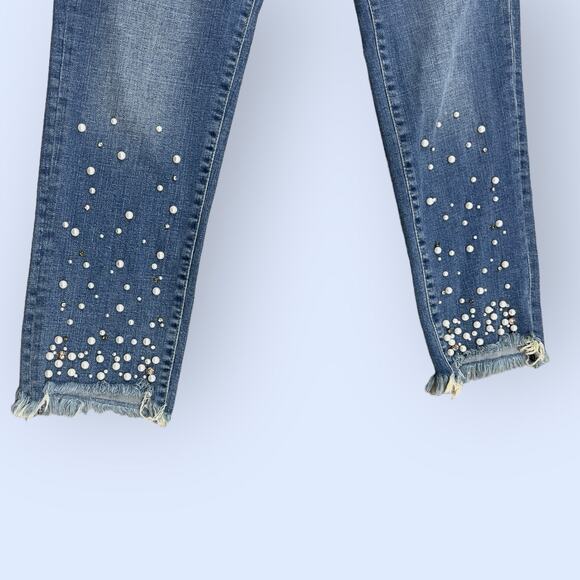 Anthropologie Pilcro And The Letterpress pearl Hyphen Jeans size 25 - Picture 13 of 13